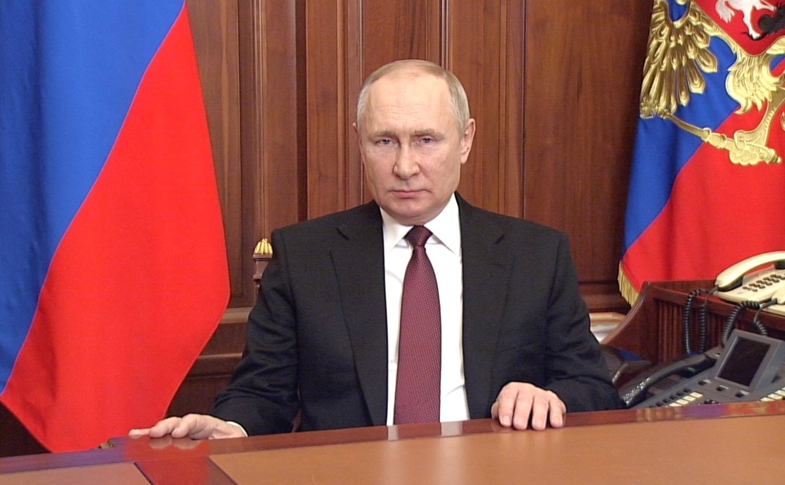 Putins komplette Rede an das russische Volk zum Beginn der Militäroperation